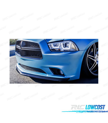 CONJUNTO DE FARÓIS PARA DODGE CHARGER LX II 11-15 LED U TYPE CROMADO