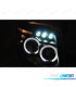 CONJUNTO DE FARÓIS PARA DODGE CALIBER 06-12 LED PRETOS