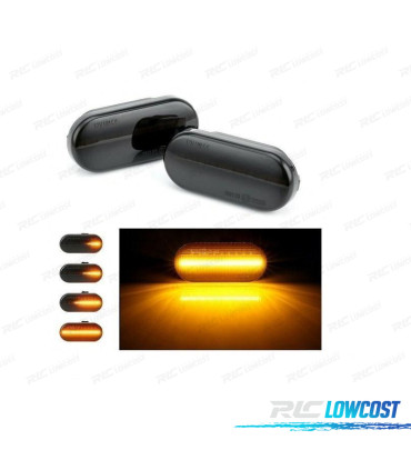 CONJUNTO DE INDICADORES LEDS DINÂMICOS PARA FORD FIESTA 02-08