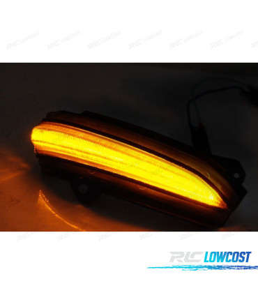 CONJUNTO DE INDICADORES LATERAIS DINÂMICOS LEDS PARA FORD FUSION MONDEO