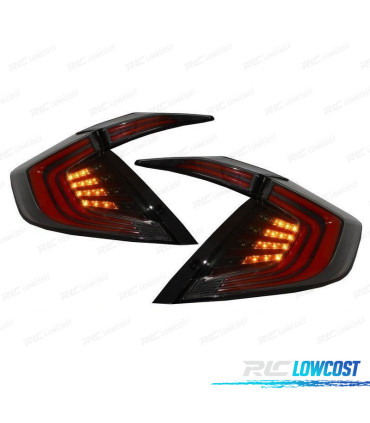 CONJUNTO DE FAROLINS PARA HONDA CIVIC MK10 LIMOUSINE FC FK 16- FULL LED LIGHT