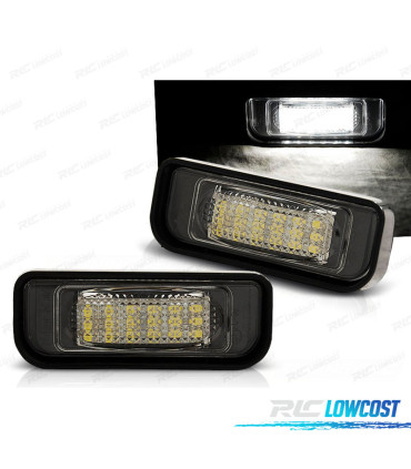 LUZES DE MATRÍCULA PARA MERCEDES W220 98-05 LED CAMBUS