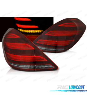 CONJUNTO DE FARÓIS TRASEIROS PARA MERCEDES W222 S-KLASA 13-17 LED COM INDICADOR DINÂMICO