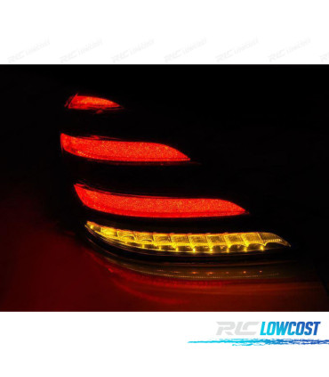 CONJUNTO DE FARÓIS TRASEIROS PARA MERCEDES W222 S-KLASA 13-17 LED COM INDICADOR DINÂMICO