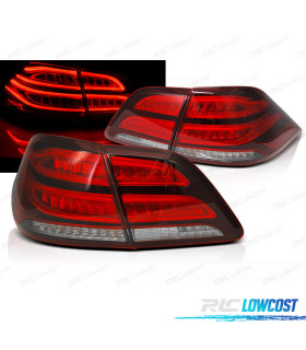 CONJUNTO DE FAROLINS PARA MERCEDES M CLASSE W166 11-15 LED BAR LEDS VERMELHO