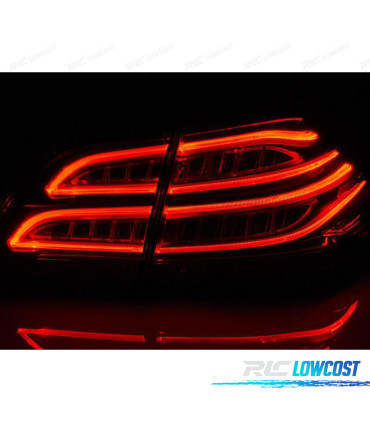 CONJUNTO DE FAROLINS PARA MERCEDES M CLASSE W166 11-15 LED BAR LEDS VERMELHO