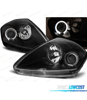 CONJUNTO DE FARÓIS ANGEL EYES MITSUBISHI ECLIPSE D50 00-05