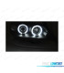 CONJUNTO DE FARÓIS PARA OPEL ASTRA G 97-04 ANGEL EYES CCFL LUZ DIURNA PRETOS