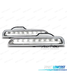 UNIDADE DE ILUMINAÇÃO PARA PORSCHE 987 04-09 LED ÓTICA DIURNA TRANSPARENTE