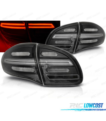 CONJUNTO DE FAROLINS PARA PORSCHE CAYENNE 10-15 LED BAR INDICADORES DINÂMICOS