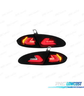 CONJUNTO DE FAROLINS SEAT LEON 2 1P 05-09 CARDNA PRETO FUMADO