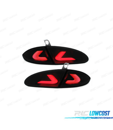 CONJUNTO DE FAROLINS SEAT LEON 2 1P 05-09 CARDNA PRETO FUMADO