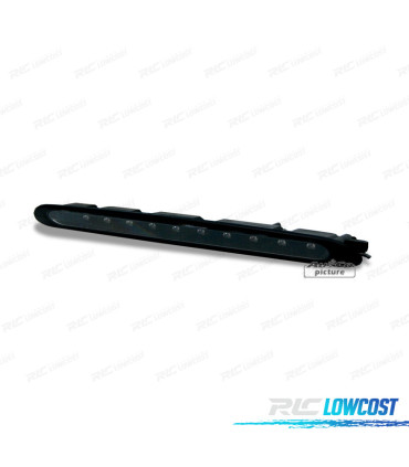 TERCEIRA LUZ DE STOP PARA SEAT LEON II 1P 05-09 LEDS PRETO