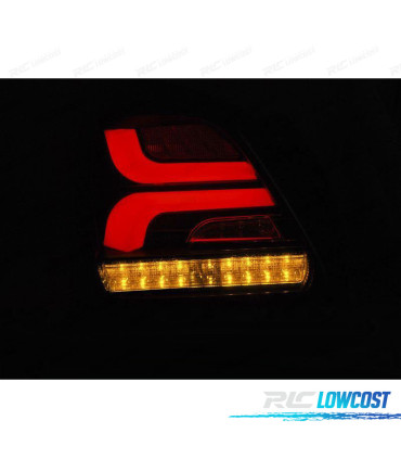 CONJUNTO DE FAROLINS PARA SUZUKI SWIFT VI 17- LED BAR LEDS INDICADORES DINÂMICOS VERMELHOS