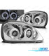 FARÓIS ANGEL EYES PARA TOYOTA YARIS 99-03 CROMADO