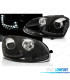 FAROIS VOLKSWAGEN VW GOLF 5 03-09 LUZ DIURNA TRU DRL PRETOS
