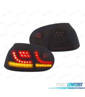CONJUNTO DE FAROLINS LED VOLKSWAGEN VW GOLF 5 03-08 NEW LOOK INDICADORES DINAMICOS