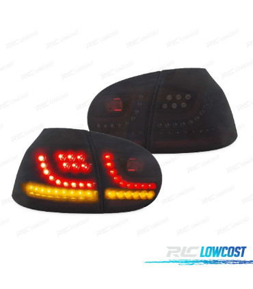 CONJUNTO DE FAROLINS LED VOLKSWAGEN VW GOLF 5 03-08 NEW LOOK INDICADORES DINAMICOS