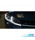 FAROIS VOLKSWAGEN VW GOLF 7 12-17 DRL DINAMICOS PRETO LOOK 7.5 R LINE
