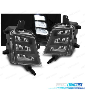 FARÓIS DE NEVOEIRO VOLKSWAGEN VW GOLF MK 7.5 17-20 PRETO