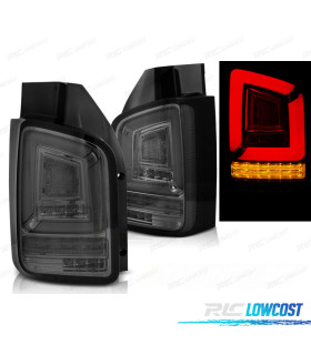 CONJUNTO DE FAROLINS FULL LED DINÂMICOS LED VW T5 10-15 2P FUMADO