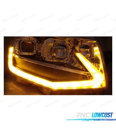 FARÓIS VOLKSWAGEN VW T6 15-19 TUBE LIGHT DINÂMICO