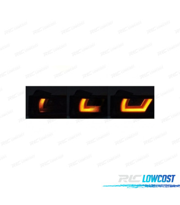 FAROLINS RANGE ROVER EVOQUE 11-18 COM INDICADORES LEDS DINÂMICOS FUMADOS