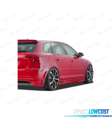 EMBALADEIRAS LATERAIS AUDI A3 SPORTBACK 03-08 LOOK GT4