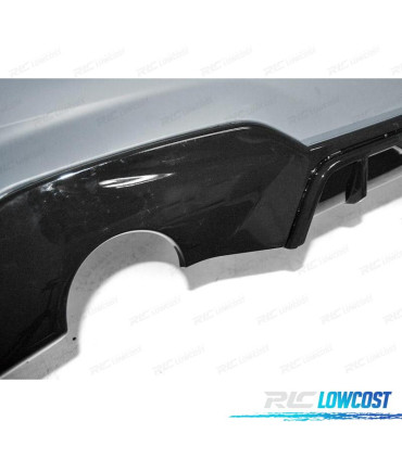 PARA-CHOQUES TRASEIRO BMW G20 19-22 LOOK M PERFORMANCE PRETO BRILHANTE PDC