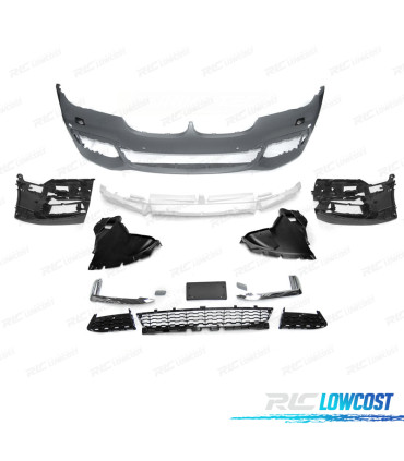 PARA-CHOQUES FRONTAL BMW G11 G12 15- LOOK M TECH PDC