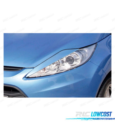 PESTANAS DE FAROL FORD FIESTA MK7 JA8 JR8 08-