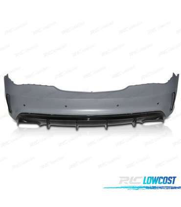 PARA-CHOQUES TRASEIRO MERCEDES CLA C117 13-19 LOOK AMG