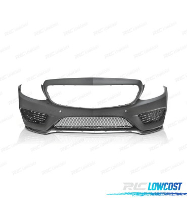 PARA-CHOQUES FRONTAL MERCEDES CLASE C W205 14-18 LOOK AMG PDC