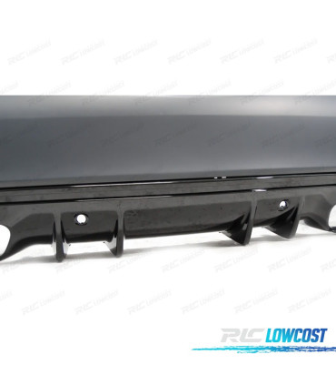 PARA-CHOQUES TRASEIRO MERCEDES W205 CLASSE C 18-21 LOOK AMG C43 PDC