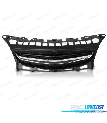 GRELHA OPEL ASTRA J 12-15 PRETO CROMADO
