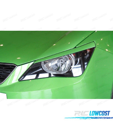 PESTANAS DE FAROL PARA SEAT IBIZA 6J FACELIFT INCL.ST & SC