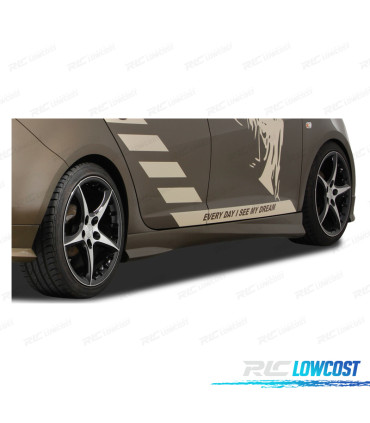 EMBALADEIRAS LATERAIS SEAT IBIZA 6J 08-17 LOOK TURBO