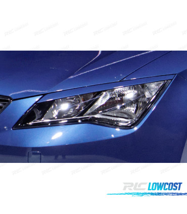 PESTANAS DE FAROL SEAT LEON 5F 13-20
