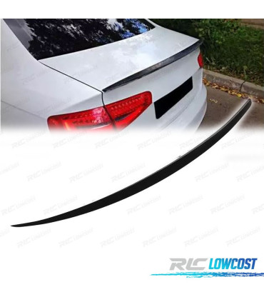 AILERON LIP AUDI A4 B8 LOOK S LINE 11-15 PRETO BRILHANTE
