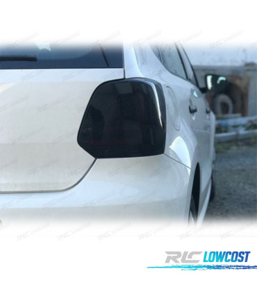 FAROLINS LED VOLKSWAGEN VW POLO 6R 6C 09-17 CARDNA DINÂMICOS PRETO FUMADO