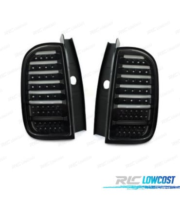 FAROLINS LED DACIA DUSTER 09-17 CARDNA COM INDICADORES LEDS PRETOS FUMADOS