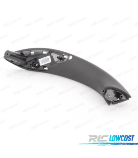 PUXADOR PAINEL PORTA FRONTAL ESQUERDO PARA BMW F30 F31 F32 F33 F34 F36 PRETO SERIE 3
