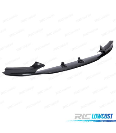 SPOILER LIP PARACHOQUES FRONTAL BMW F22 F23 LOOK M PERFORMANCE CARBONO