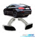 PONTEIRAS DE ESCAPE BMW X6 E71 08-14 LOOK M CROMADO + MOLDURA DE ESCAPE