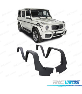 KIT DE CARROÇARIA MERCEDES CLASE G W463 LOOK AMG G65 PDC PARACHOQUES FRONTAL + 4 ABAS