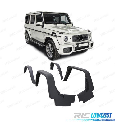 KIT DE CARROÇARIA MERCEDES CLASE G W463 LOOK AMG G65 PDC PARACHOQUES FRONTAL + 4 ABAS