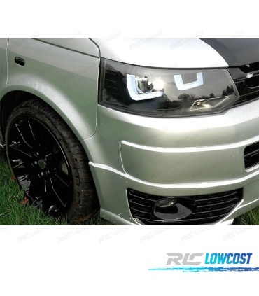 SPOILER FRONTAL PARA VOLKSWAGEN VW TRANSPORTER T5 10-15 SPORTLINE ABS