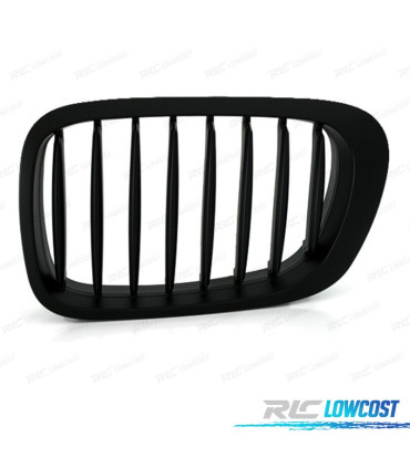 GRELHAS FRONTAIS BMW E46 COUPE 99-03 CABRIO 00-03 PRETO MATT