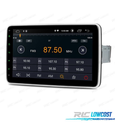 AUTO RADIO GPS 1 DIN ANDROID 14 LCD TÁCTIL 10"