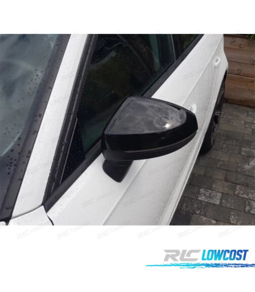 CARCAÇAS ESPELHO AUDI A3 S3 RS3 8V 13-19 PRETO BRILHANTE